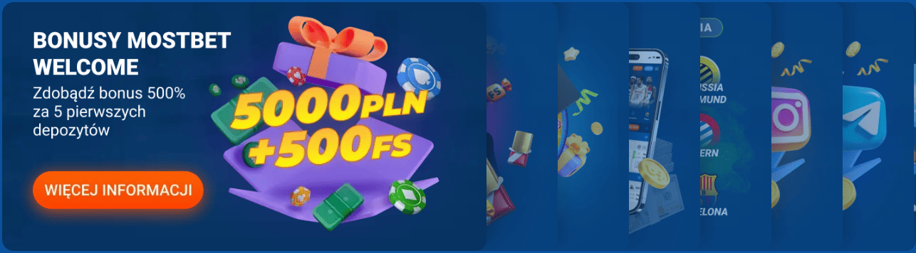 Bonusy Bonuses from Most Bet - list of current no deposit bonuses, free spins for registration, freebets, cashback and casino promo codes 2026